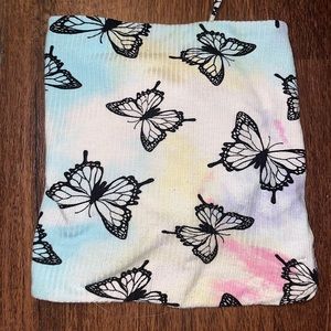 Rue 21. Size Large. Lightweight. Tie-dye. Butterfly Print.